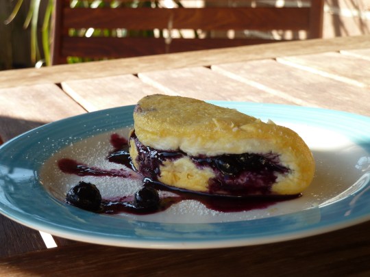 Blueberry Omelette