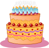 Birthday Cake Cartoon