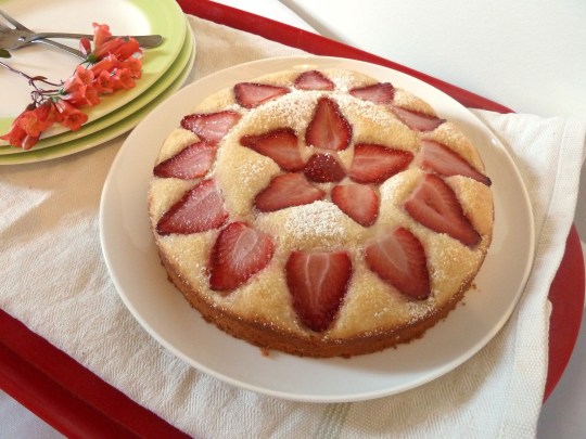Strawberry Tea Cake 2