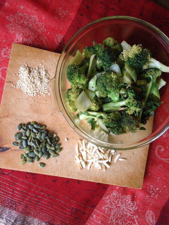 Broccoli Salad with Asian Style Salad