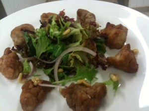 Veal Sweetbread Salad