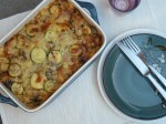 Mushroom & Zucchini Strata