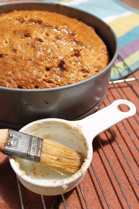 Whole-Wheat Honey Nut Cake