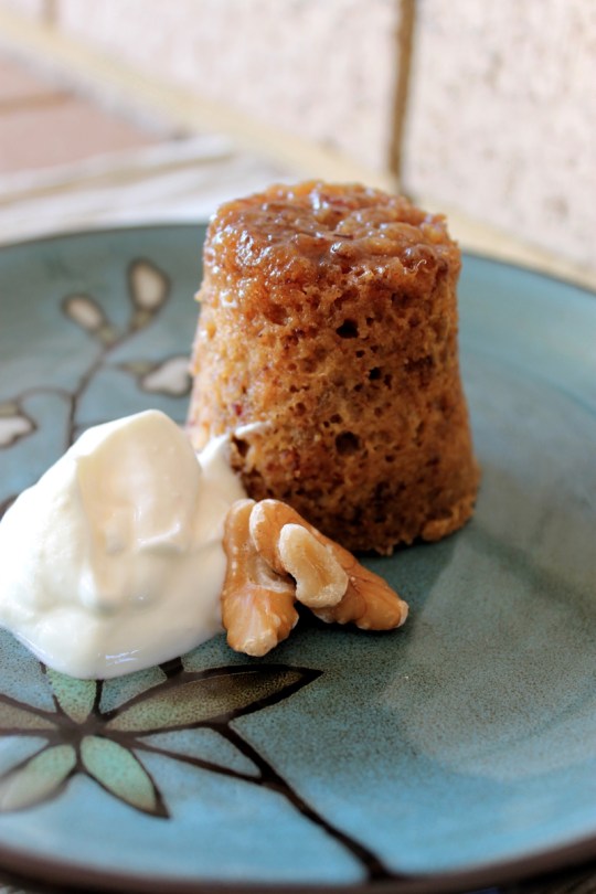 Date, Maple & Walnut Steamed Puddings
