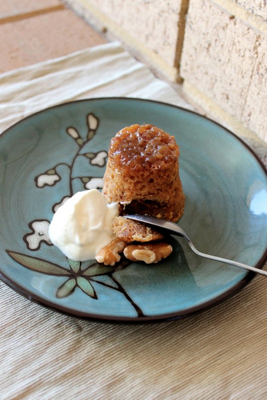 Date, Maple & Walnut Puddings