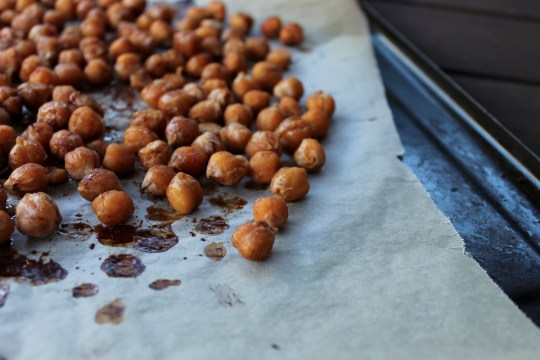 Cinnamon & Maple Roasted Chickpeas