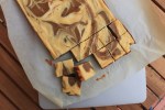 Cheesecake Swirl Espresso Blondies