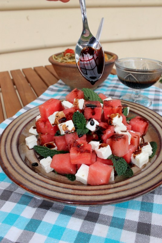 Feta & Watermelon Salad