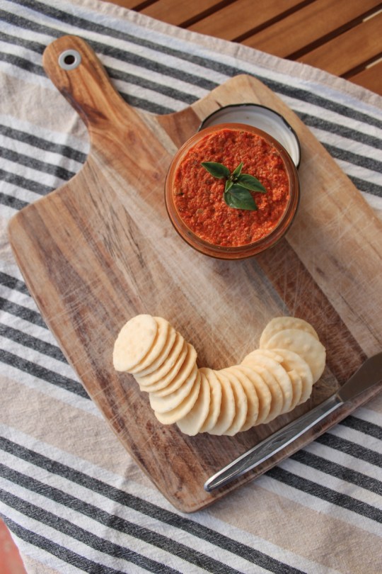 Rosemary, Roast Capsicum & Seed Dip