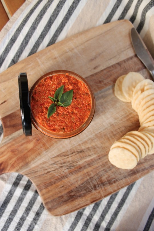 Rosemary, Roast Capsicum & Seed Dip