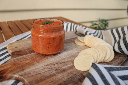 Rosemary, Roast Capsicum & Seed Dip