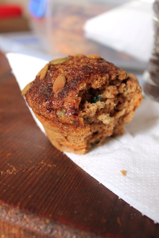 Sweet Potato & Zucchini Muffins